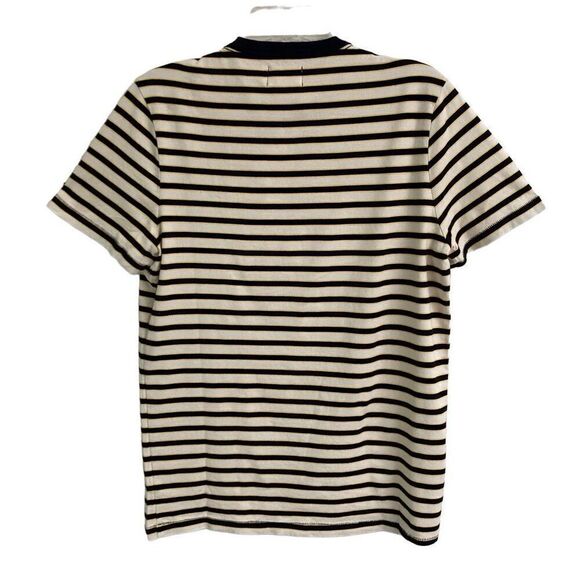 Taylor Stitch T-shirt Crewneck Mens XS The Organic Cotton Tee In Gold Stripe - Picture 3 of 6